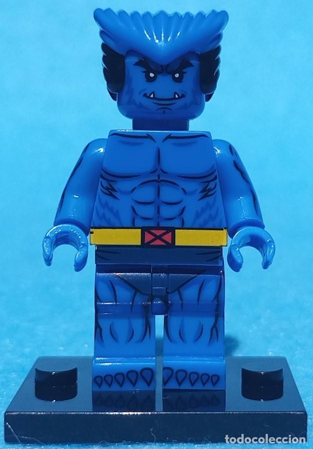 Figuras y mu&ntilde;ecos Marvel: Beast (X-Men) (Marvel) Lego compat&iacute;vel minifiguras - Foto 3