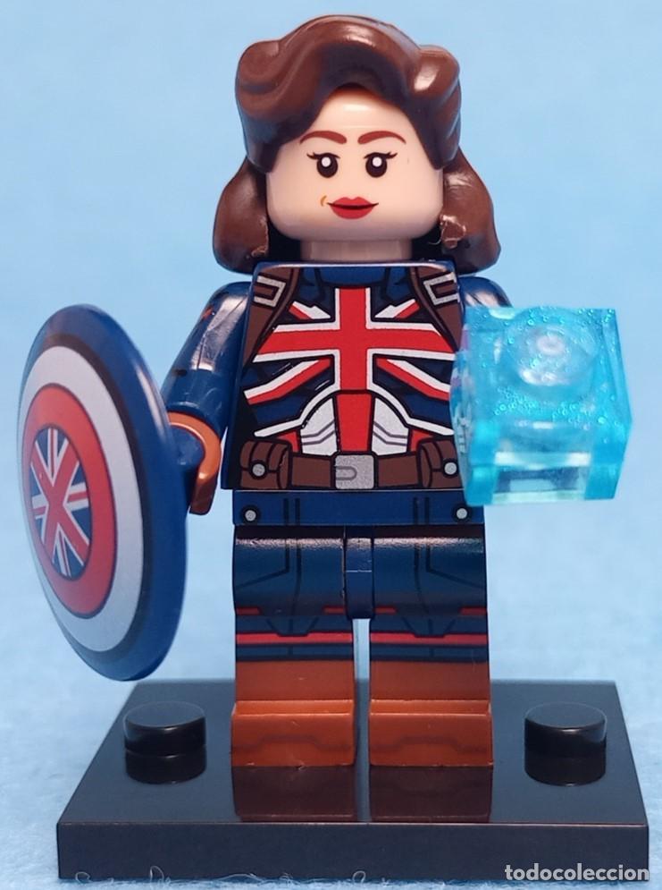 Figuras y mu&ntilde;ecos Marvel: Captain Carter (Marvel) Lego compat&iacute;vel minifiguras - Foto 3