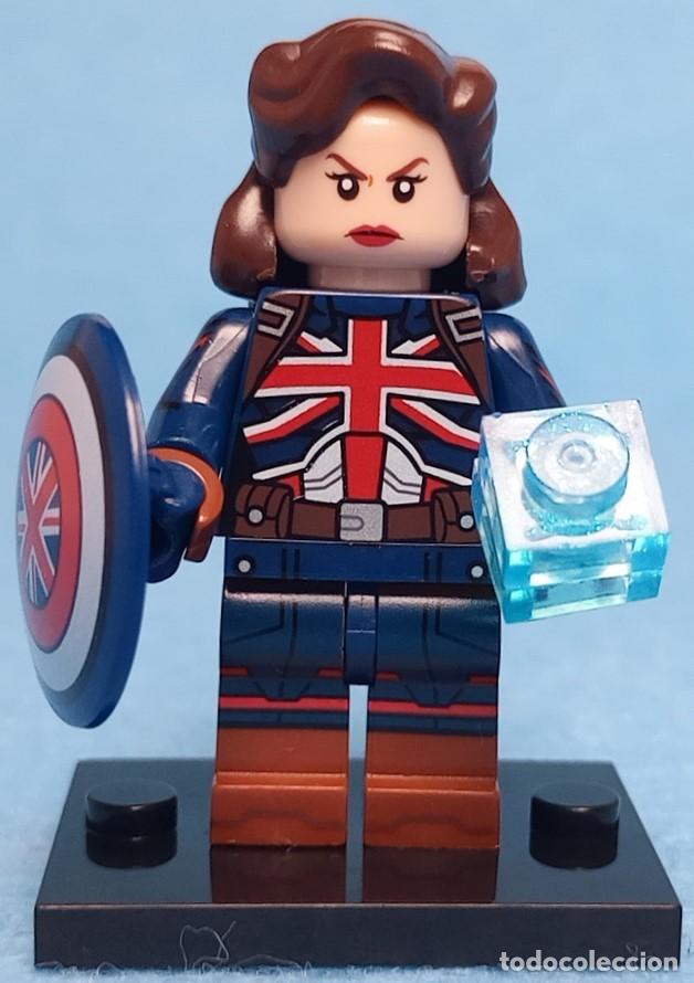Figuras y mu&ntilde;ecos Marvel: Captain Carter (Marvel) Lego compat&iacute;vel minifiguras - Foto 4