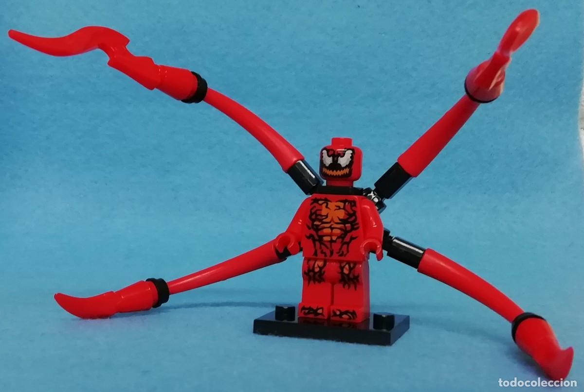 Figuras y mu&ntilde;ecos Marvel: Carnage (Marvel) Lego compat&iacute;vel minifiguras - Foto 1