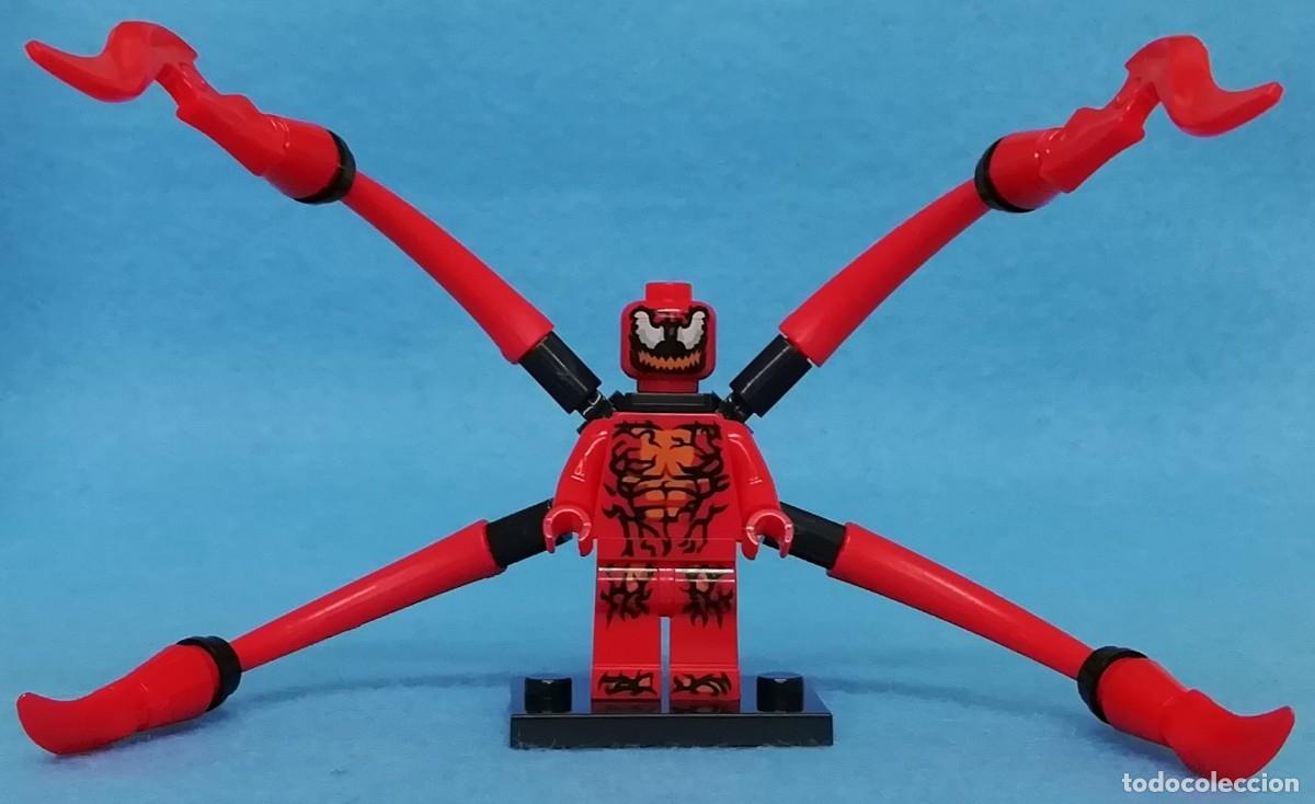 Figuras y mu&ntilde;ecos Marvel: Carnage (Marvel) Lego compat&iacute;vel minifiguras - Foto 2