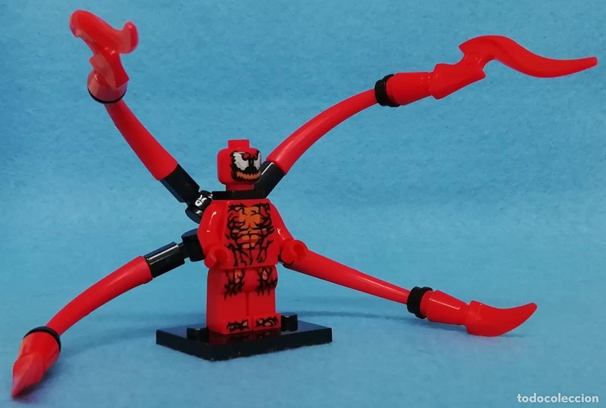 Figuras y mu&ntilde;ecos Marvel: Carnage (Marvel) Lego compat&iacute;vel minifiguras - Foto 6