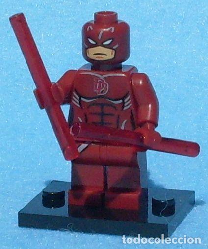 Figuras y mu&ntilde;ecos Marvel: Daredevil BD (Marvel) Lego compat&iacute;vel minifiguras - Foto 1
