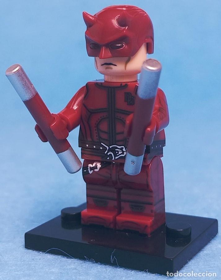 Figuras y mu&ntilde;ecos Marvel: Daredevil MCU v1 (Marvel) Lego compat&iacute;vel minifiguras - Foto 1