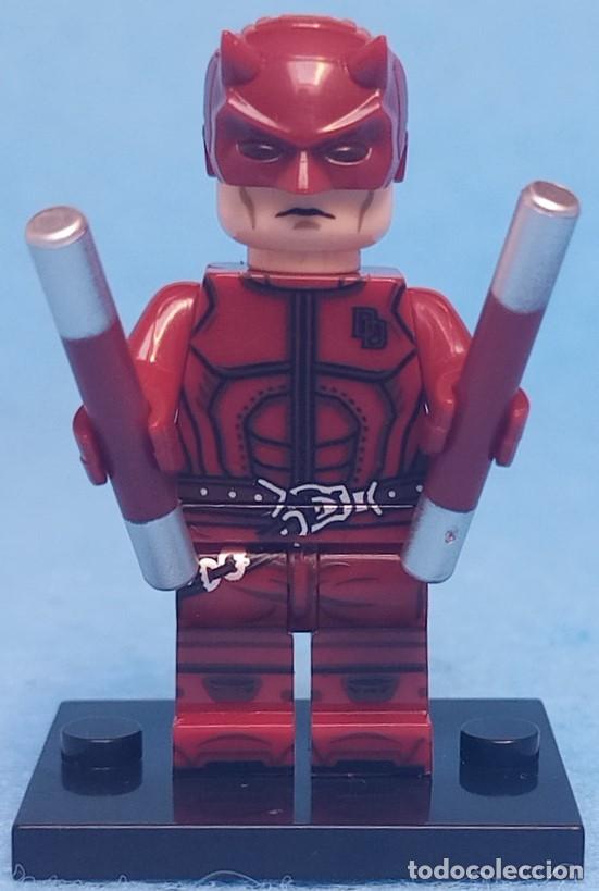 Figuras y mu&ntilde;ecos Marvel: Daredevil MCU v1 (Marvel) Lego compat&iacute;vel minifiguras - Foto 2