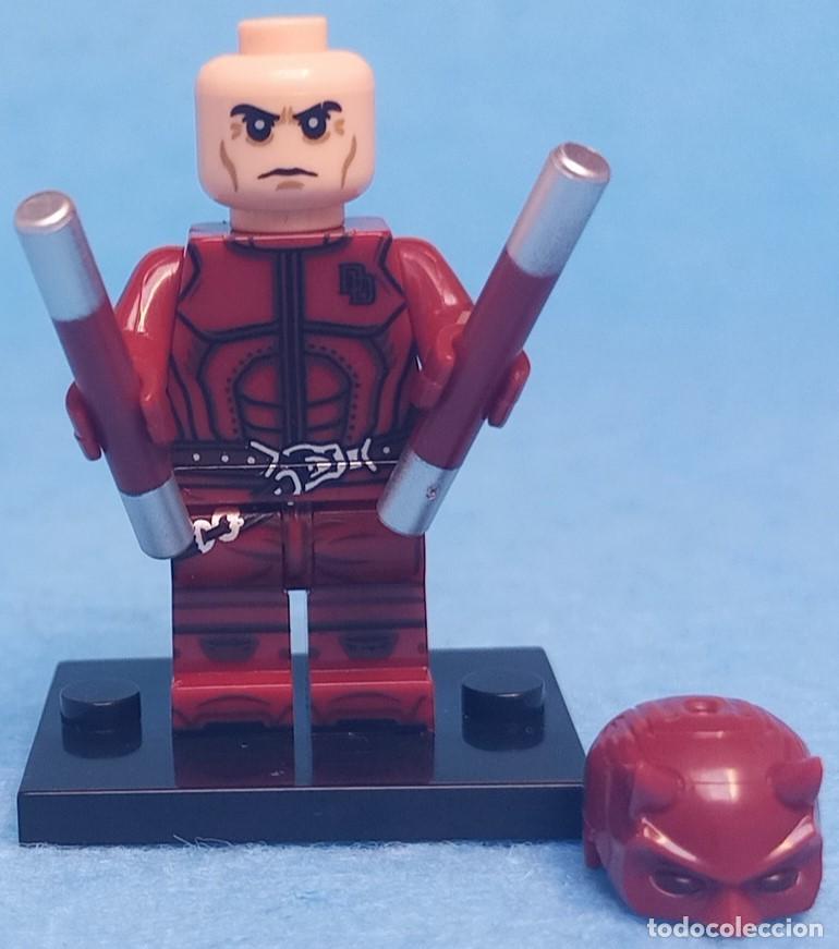 Figuras y mu&ntilde;ecos Marvel: Daredevil MCU v1 (Marvel) Lego compat&iacute;vel minifiguras - Foto 3