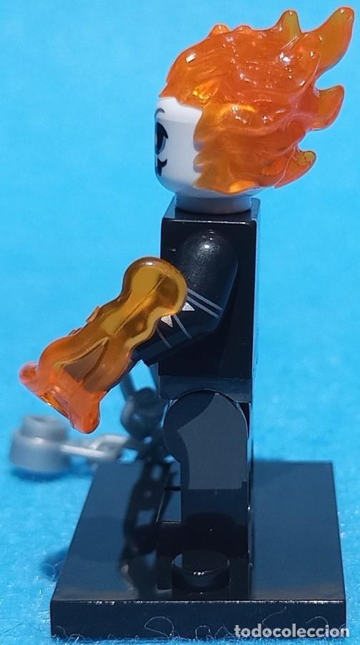 Figuras y mu&ntilde;ecos Marvel: Ghost Rider (Marvel) Lego compat&iacute;vel minifiguras - Foto 3