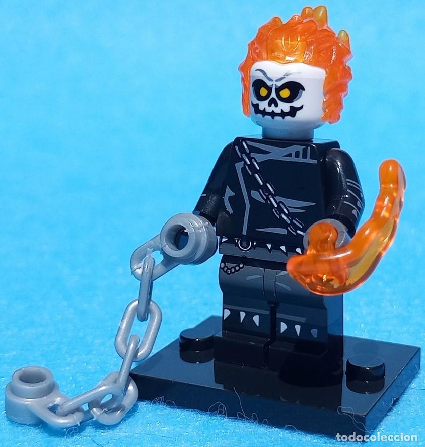 Figuras y mu&ntilde;ecos Marvel: Ghost Rider (Marvel) Lego compat&iacute;vel minifiguras - Foto 6