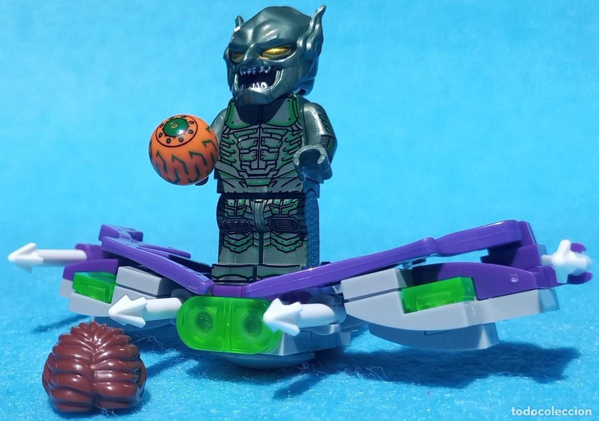 Figuras y mu&ntilde;ecos Marvel: Green Goblin v1 (Marvel) Lego compat&iacute;vel minifiguras - Foto 1
