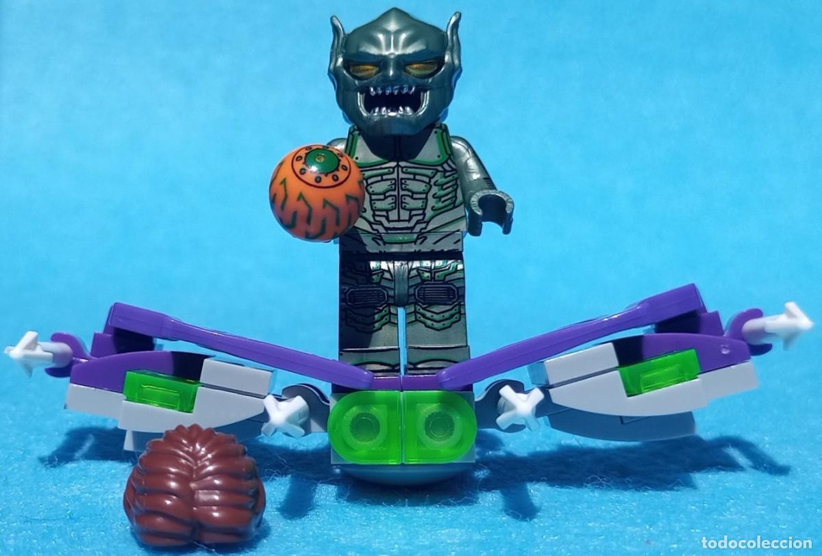 Figuras y mu&ntilde;ecos Marvel: Green Goblin v1 (Marvel) Lego compat&iacute;vel minifiguras - Foto 3