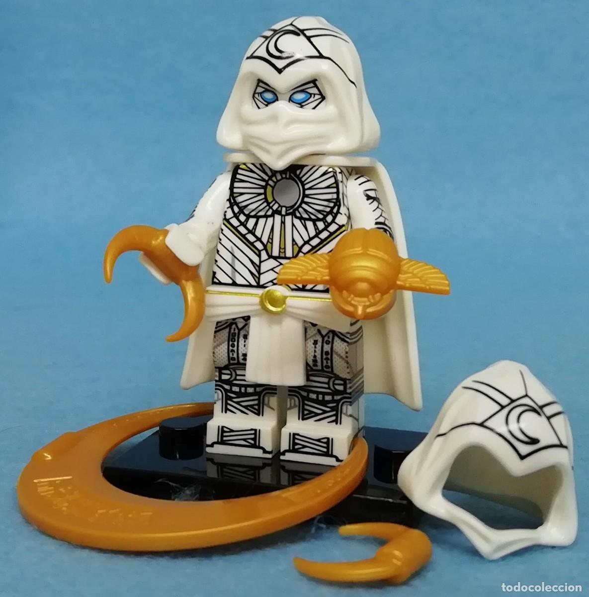 Figuras y mu&ntilde;ecos Marvel: Moon Knight (Marvel) Lego compat&iacute;vel minifiguras - Foto 1
