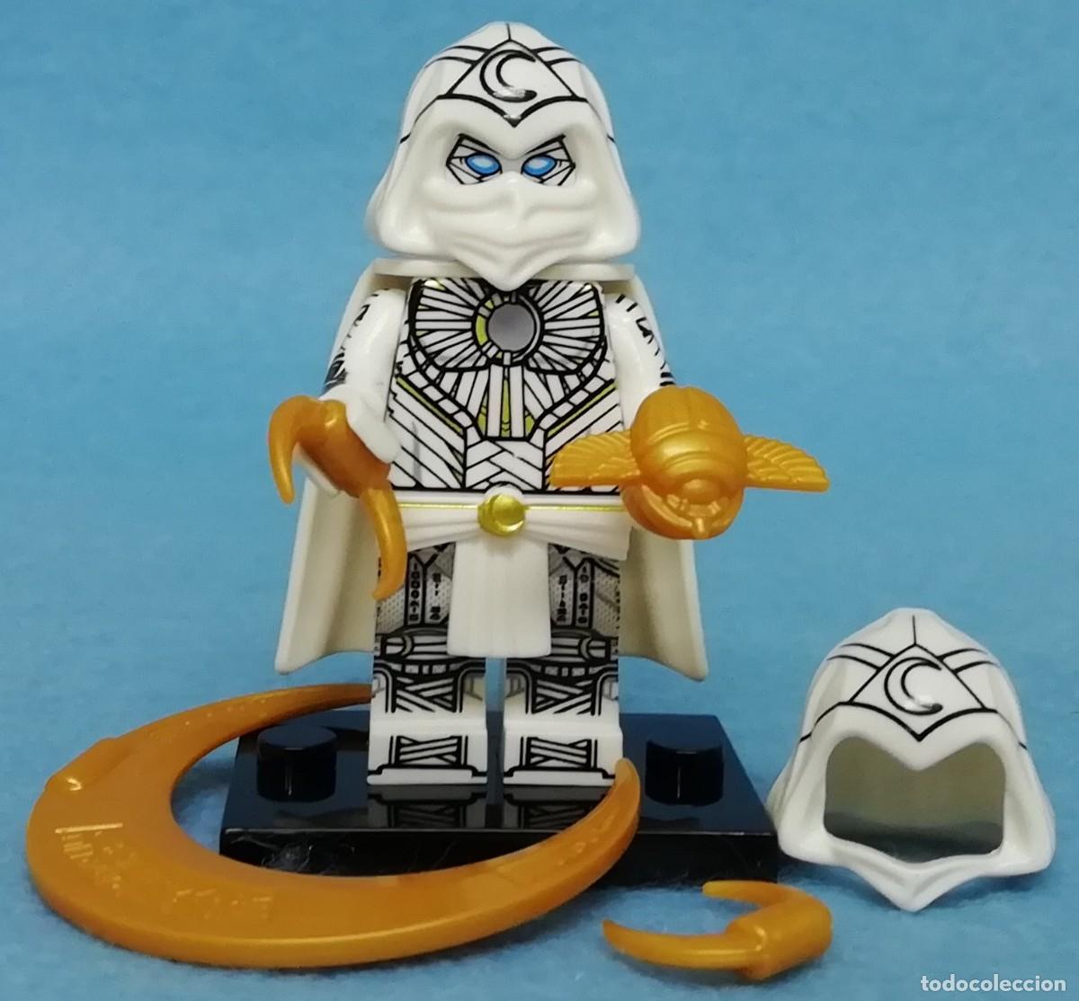 Figuras y mu&ntilde;ecos Marvel: Moon Knight (Marvel) Lego compat&iacute;vel minifiguras - Foto 2