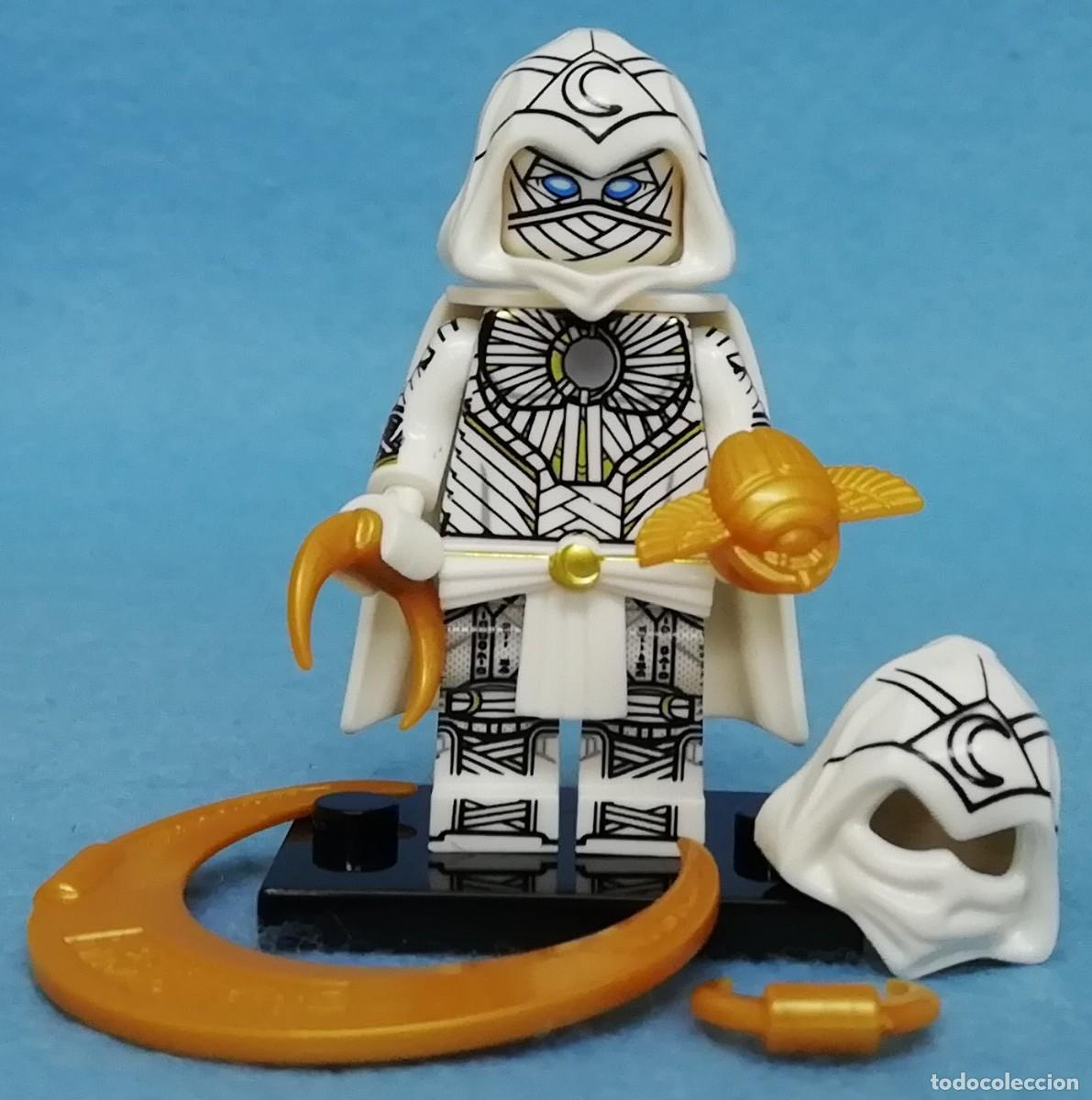 Figuras y mu&ntilde;ecos Marvel: Moon Knight (Marvel) Lego compat&iacute;vel minifiguras - Foto 3