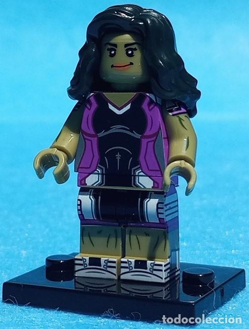 Figuras y mu&ntilde;ecos Marvel: She-Hulk (Marvel) Lego compat&iacute;vel minifiguras - Foto 7