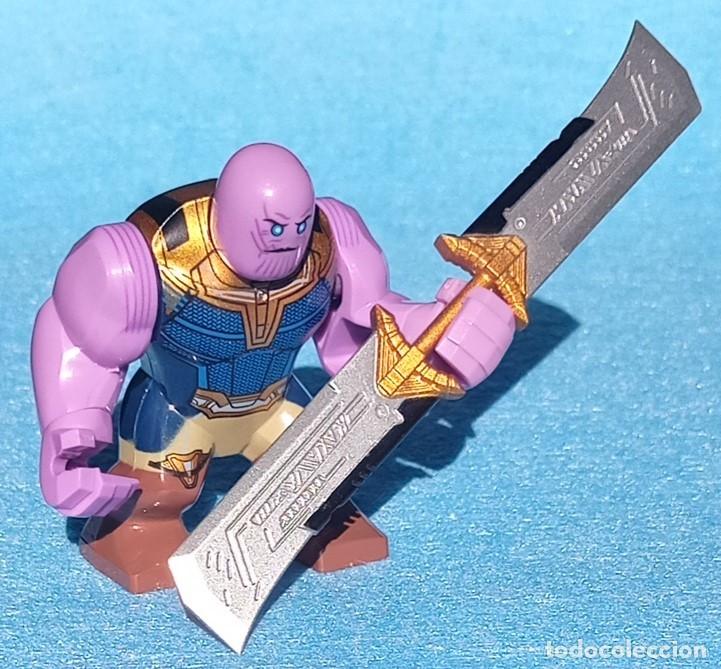 Figuras y mu&ntilde;ecos Marvel: Thanos XL (Marvel) Lego compat&iacute;vel minifiguras - Foto 1