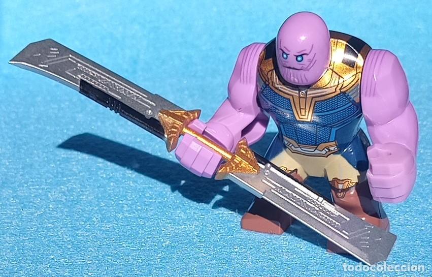 Figuras y mu&ntilde;ecos Marvel: Thanos XL (Marvel) Lego compat&iacute;vel minifiguras - Foto 6