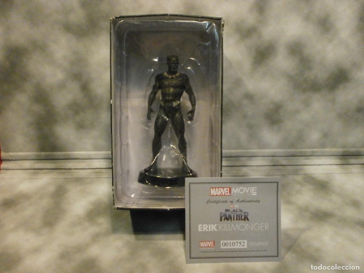 Figuras y mu&ntilde;ecos Marvel: figura coleccion marvel movie erik killmonger - Foto 1