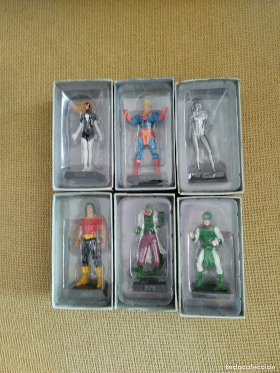 Figuras y mu&ntilde;ecos Marvel: Lote figuras plomo Marvel - Foto 1