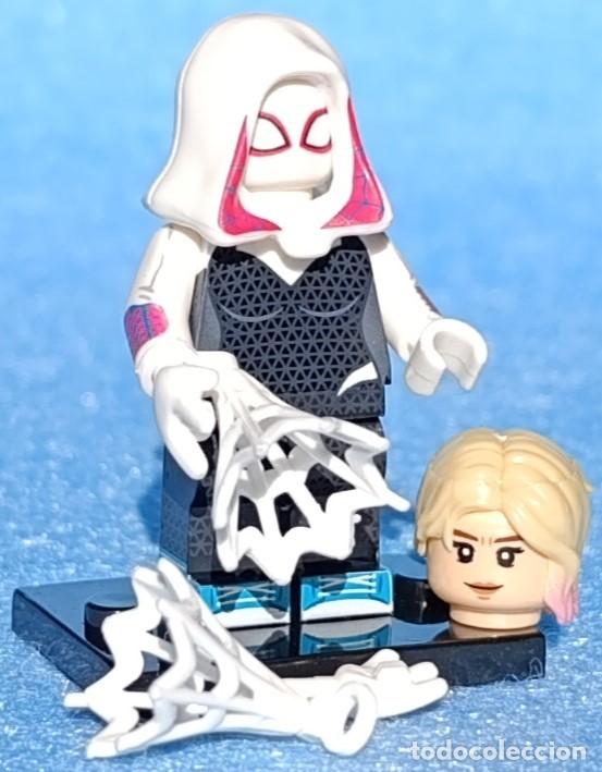 Figuras y mu&ntilde;ecos Marvel: Spider-Gwen (Marvel) Lego compat&iacute;vel minifiguras - Foto 2