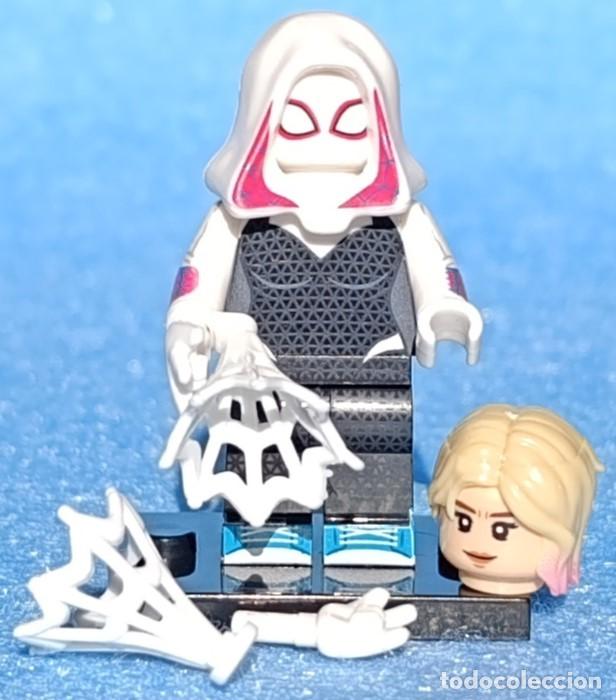 Figuras y mu&ntilde;ecos Marvel: Spider-Gwen (Marvel) Lego compat&iacute;vel minifiguras - Foto 3
