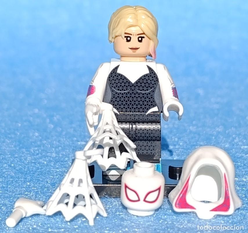 Figuras y mu&ntilde;ecos Marvel: Spider-Gwen (Marvel) Lego compat&iacute;vel minifiguras - Foto 1