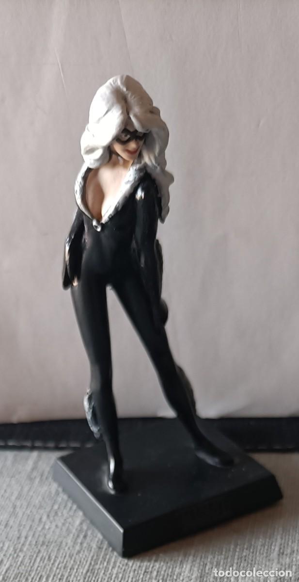 Figuras y mu&ntilde;ecos Marvel: Figura Plomo Eaglemoss Marvel 2006 Gata negra Black Cat - Foto 3