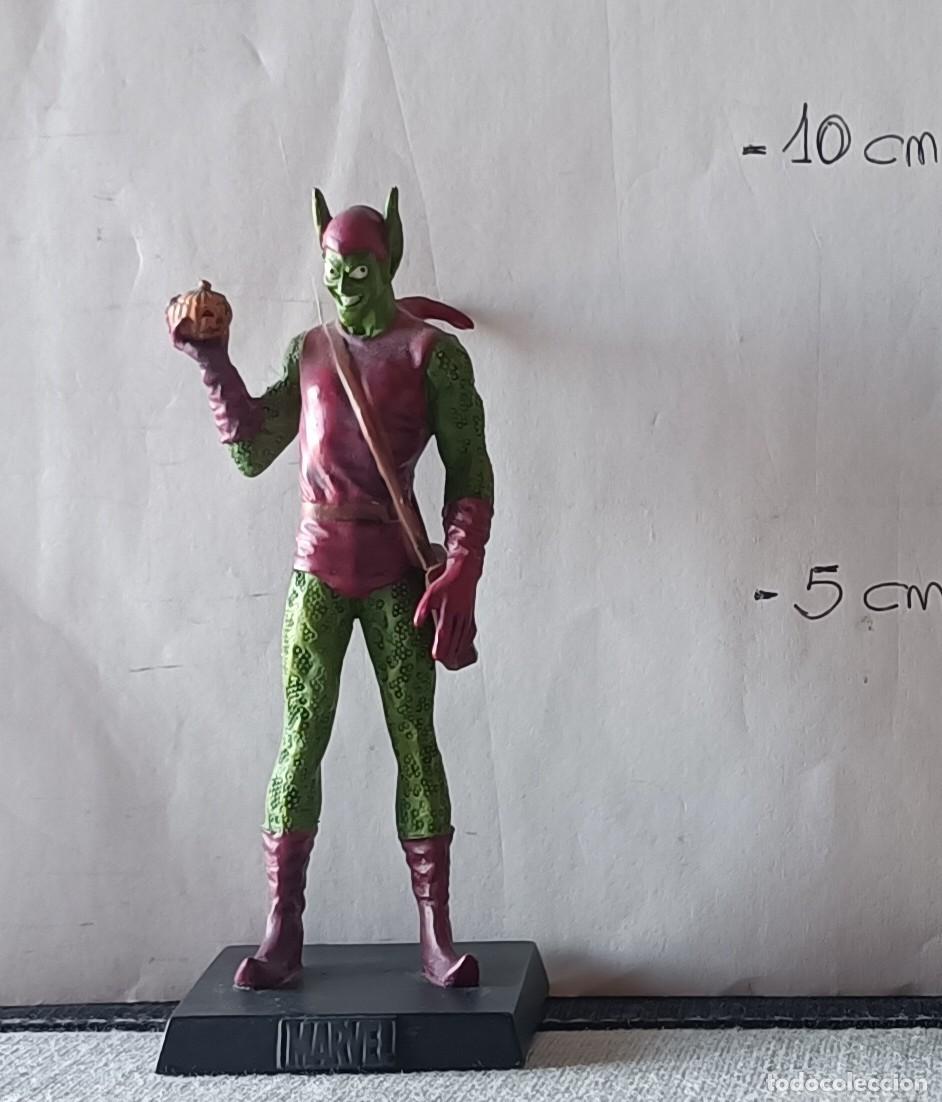 Figuras y mu&ntilde;ecos Marvel: Figura Plomo Eaglemoss Marvel 2006 Duende Verde Green Goblin - Foto 1