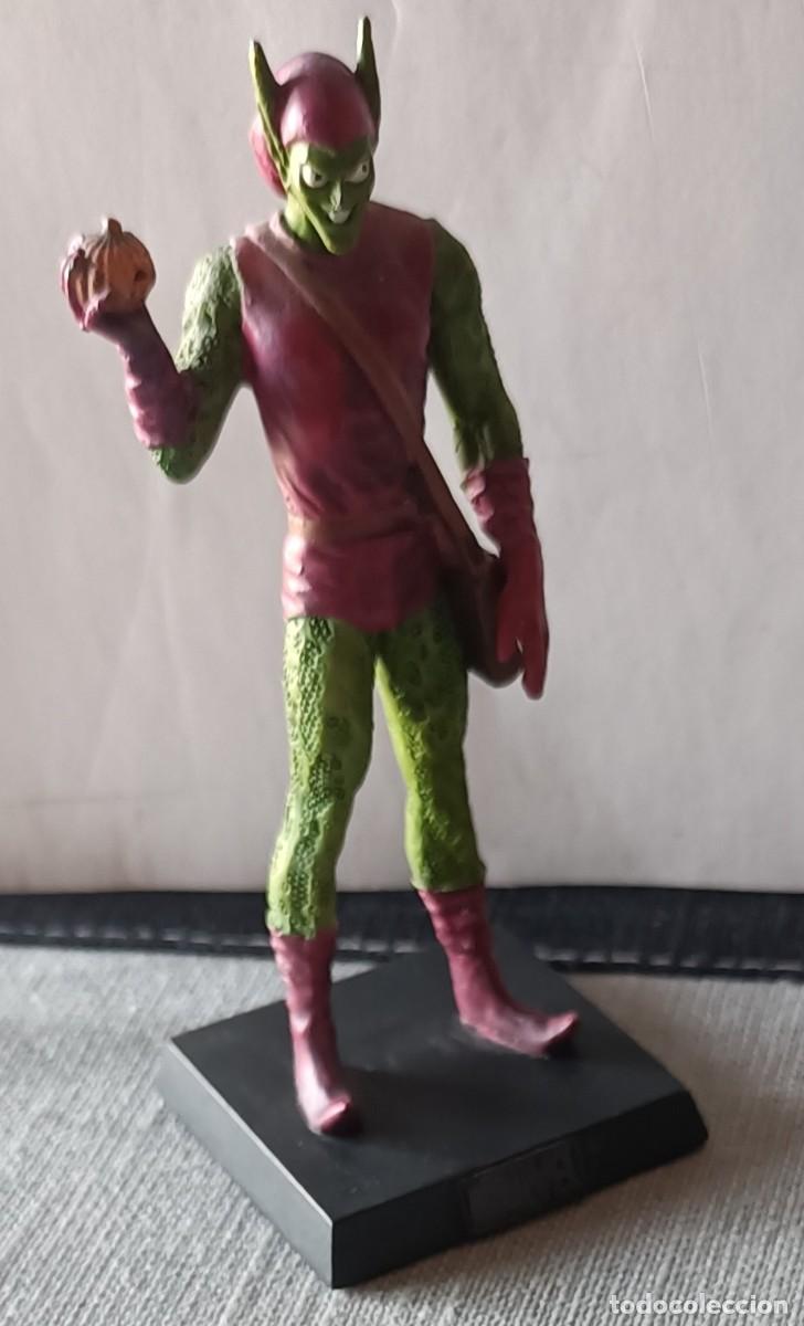Figuras y mu&ntilde;ecos Marvel: Figura Plomo Eaglemoss Marvel 2006 Duende Verde Green Goblin - Foto 3