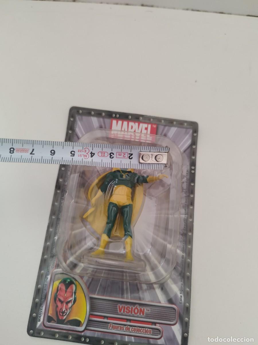 Figuras y mu&ntilde;ecos Marvel: Figura de plomo Marvel, Vision. En su bl&iacute;ster original,de colecci&oacute;n. - Foto 10