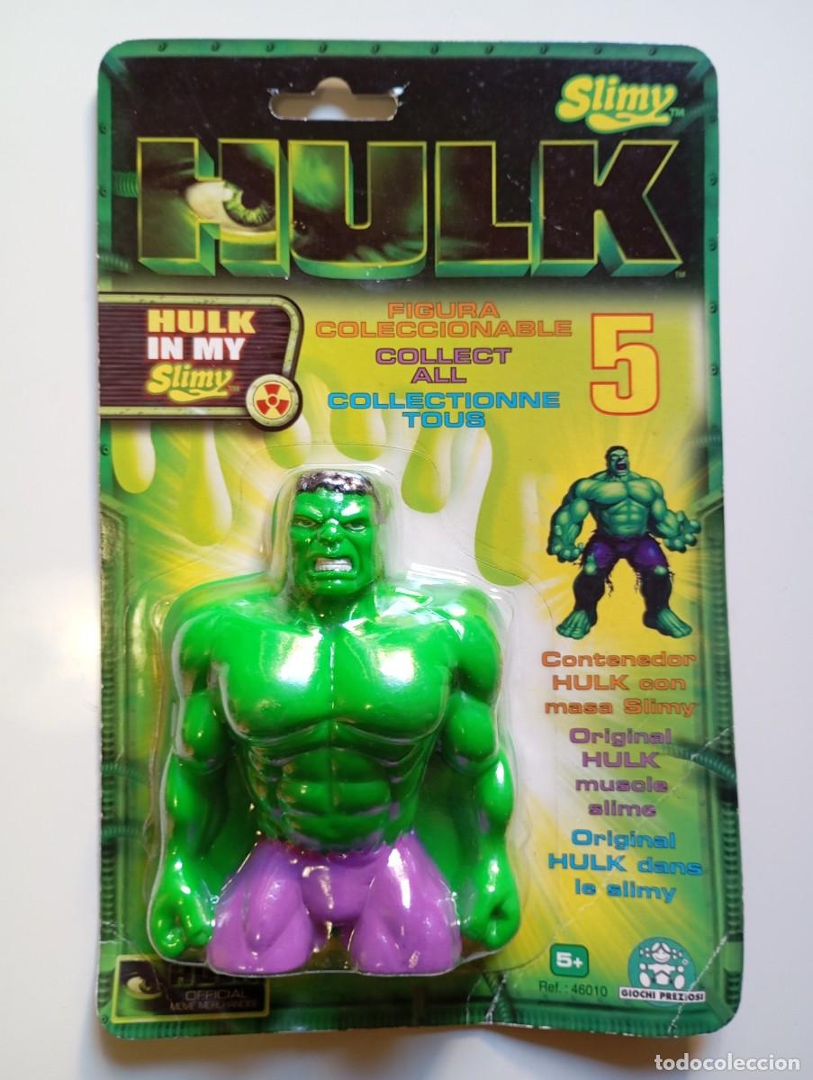 Figuras y mu&ntilde;ecos Marvel: MARVEL HULK IN MY SLIMY GIOCHI PREZIOSI 2003 - Foto 2