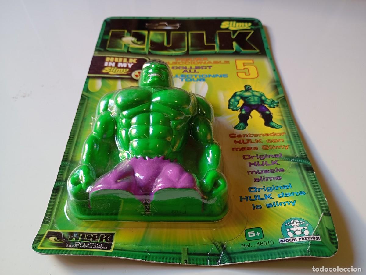 Figuras y mu&ntilde;ecos Marvel: MARVEL HULK IN MY SLIMY GIOCHI PREZIOSI 2003 - Foto 3