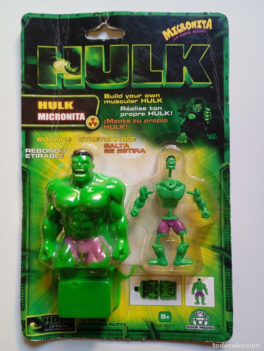 Figuras y mu&ntilde;ecos Marvel: MARVEL HULK MICRONITA GIOCHI PREZIOSI 2003 - Foto 1