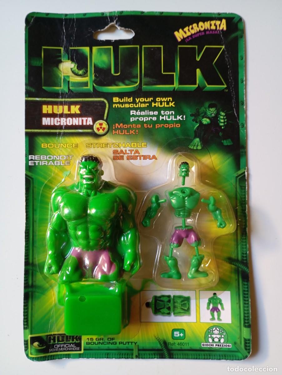 Figuras y mu&ntilde;ecos Marvel: MARVEL HULK MICRONITA GIOCHI PREZIOSI 2003 - Foto 2