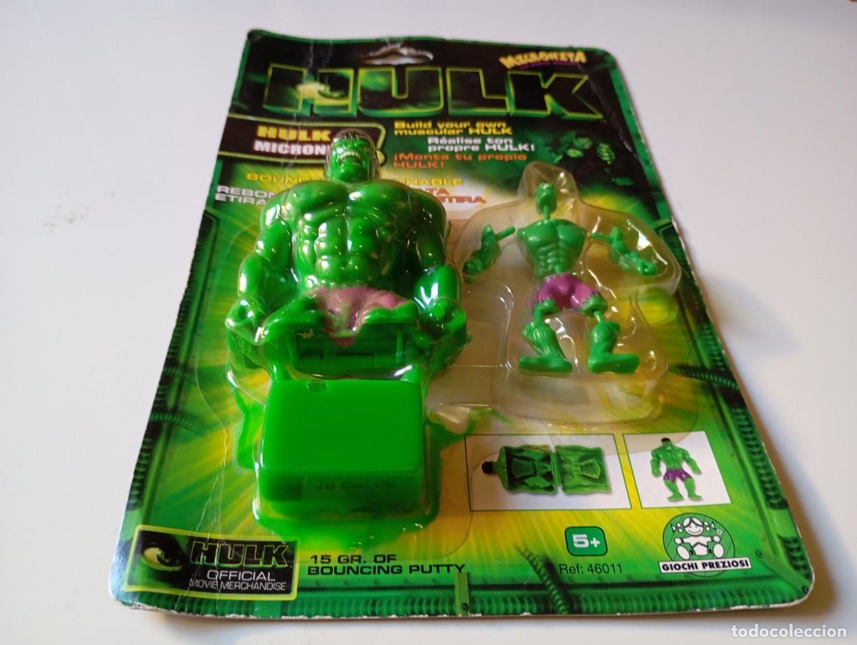 Figuras y mu&ntilde;ecos Marvel: MARVEL HULK MICRONITA GIOCHI PREZIOSI 2003 - Foto 3