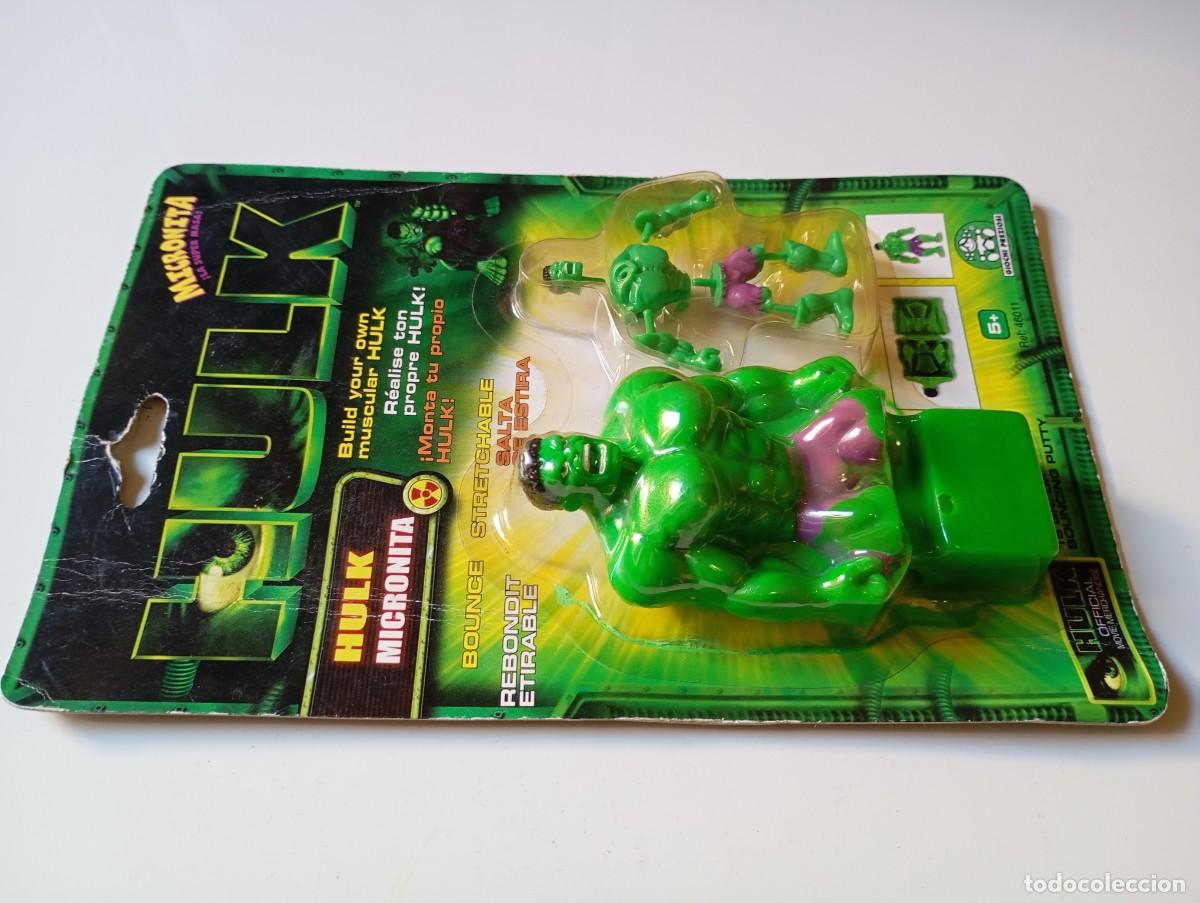 Figuras y mu&ntilde;ecos Marvel: MARVEL HULK MICRONITA GIOCHI PREZIOSI 2003 - Foto 5