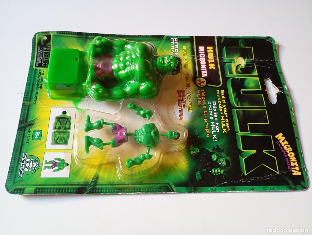 Figuras y mu&ntilde;ecos Marvel: MARVEL HULK MICRONITA GIOCHI PREZIOSI 2003 - Foto 6