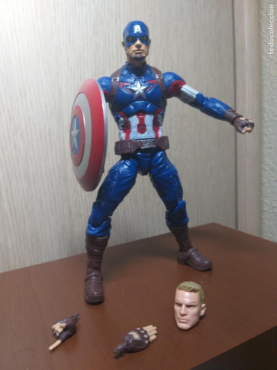 Figuras y mu&ntilde;ecos Marvel: MARVEL LEGENDS CAPITAN AMERICA MCU - Foto 1