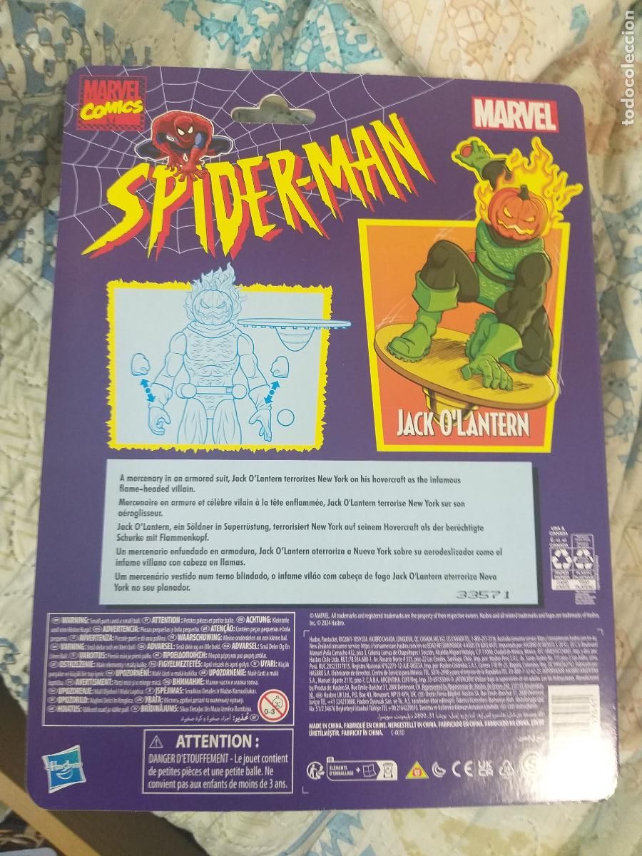 Figuras y mu&ntilde;ecos Marvel: SPIDERMAN VINTAGE SERIES JACK OLANTERN MARVEL LEGENDS - Foto 2