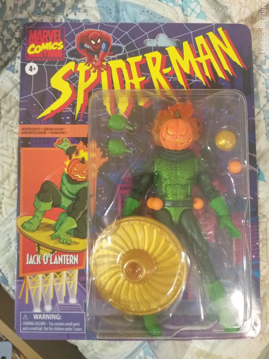 Figuras y mu&ntilde;ecos Marvel: SPIDERMAN VINTAGE SERIES JACK OLANTERN MARVEL LEGENDS - Foto 1