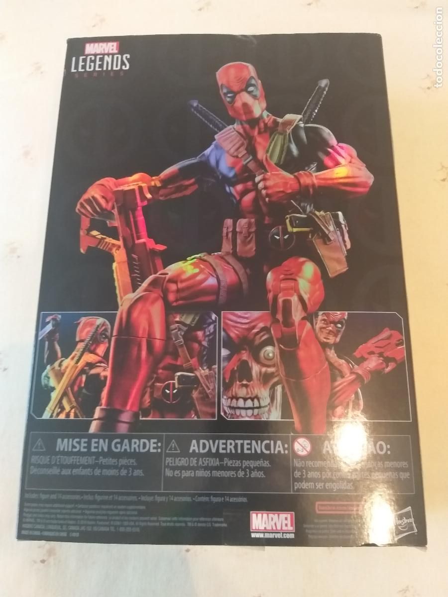 Figuras y mu&ntilde;ecos Marvel: MARVEL LEGENDS ICONS DEADPOOL 30 CMS MASACRE HASBRO X-MEN - Foto 5