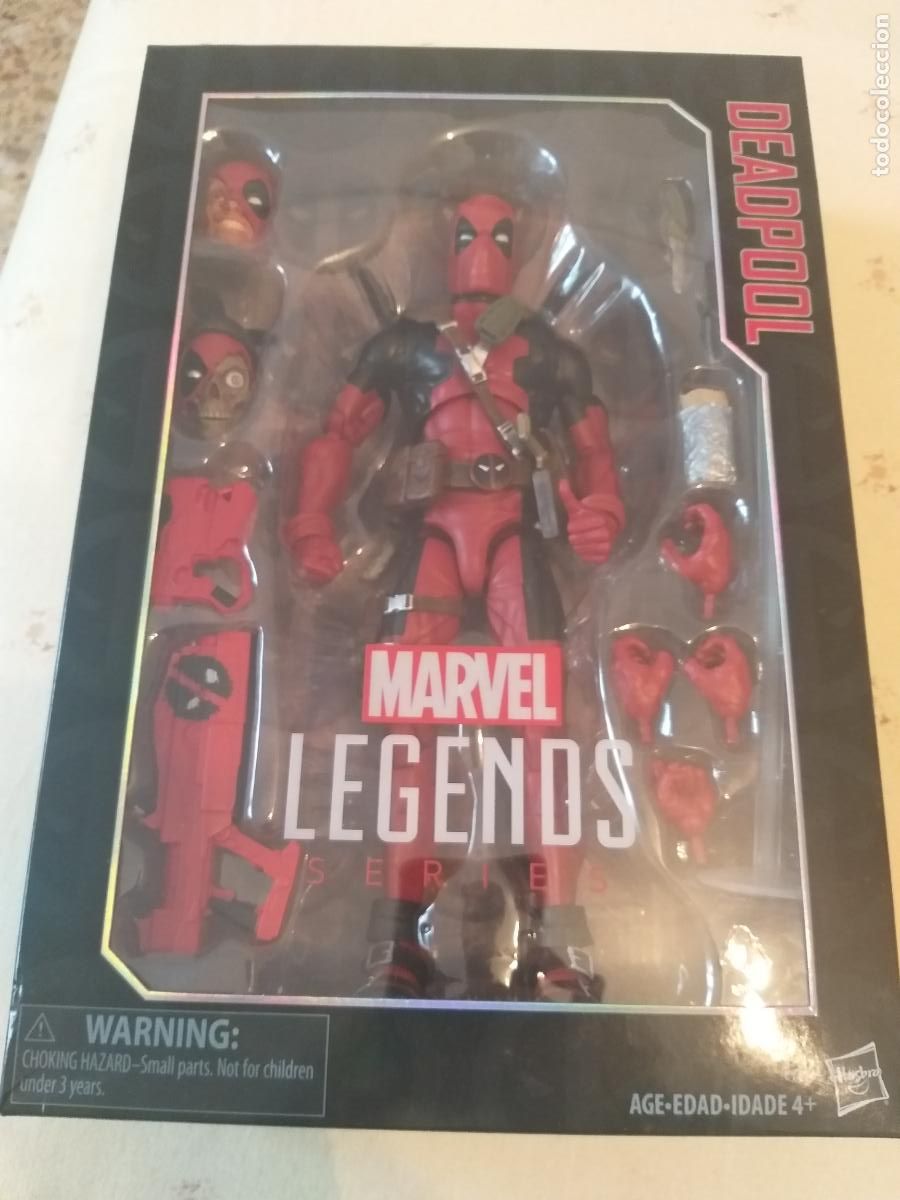 Figuras y mu&ntilde;ecos Marvel: MARVEL LEGENDS ICONS DEADPOOL 30 CMS MASACRE HASBRO X-MEN - Foto 1