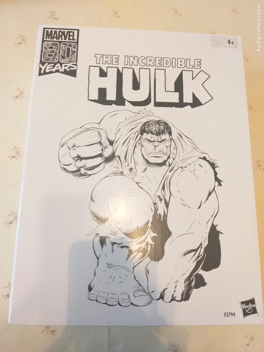 Figuras y mu&ntilde;ecos Marvel: HULK GRIS GREY DELUXE MARVEL LEGENDS 80 ANNIVERSARY HASBRO - Foto 4