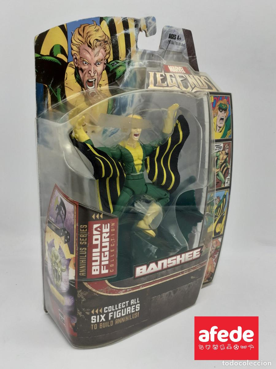 Figuras y mu&ntilde;ecos Marvel: LOTE FIGURA MARVEL LEGENDS &rdquo;BANSHEE&rdquo; EN SU BLISTER ORIGINAL - Foto 2