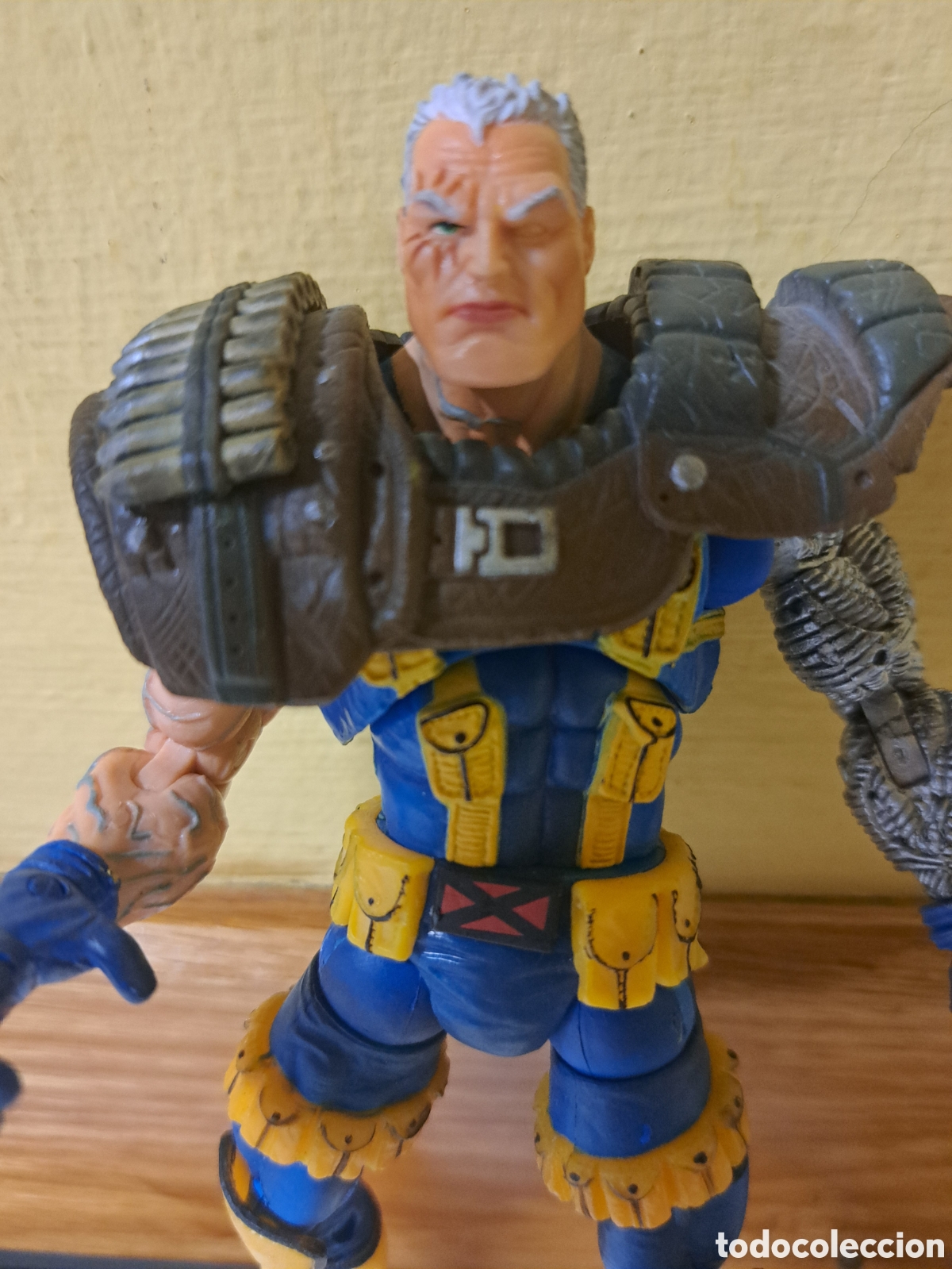 Figuras y mu&ntilde;ecos Marvel: Marvel legends xmen figura cable dif&iacute;cil rara - Foto 2
