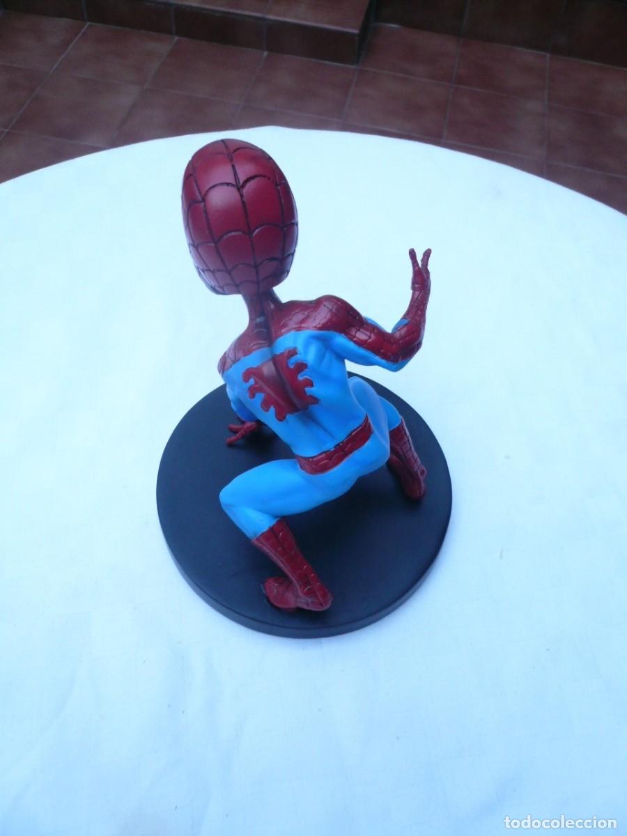 Figuras y mu&ntilde;ecos Marvel: FIGURA DE SPIDERMAN HEAD KNOCKER NUEVA EN SU CAJA - Foto 10
