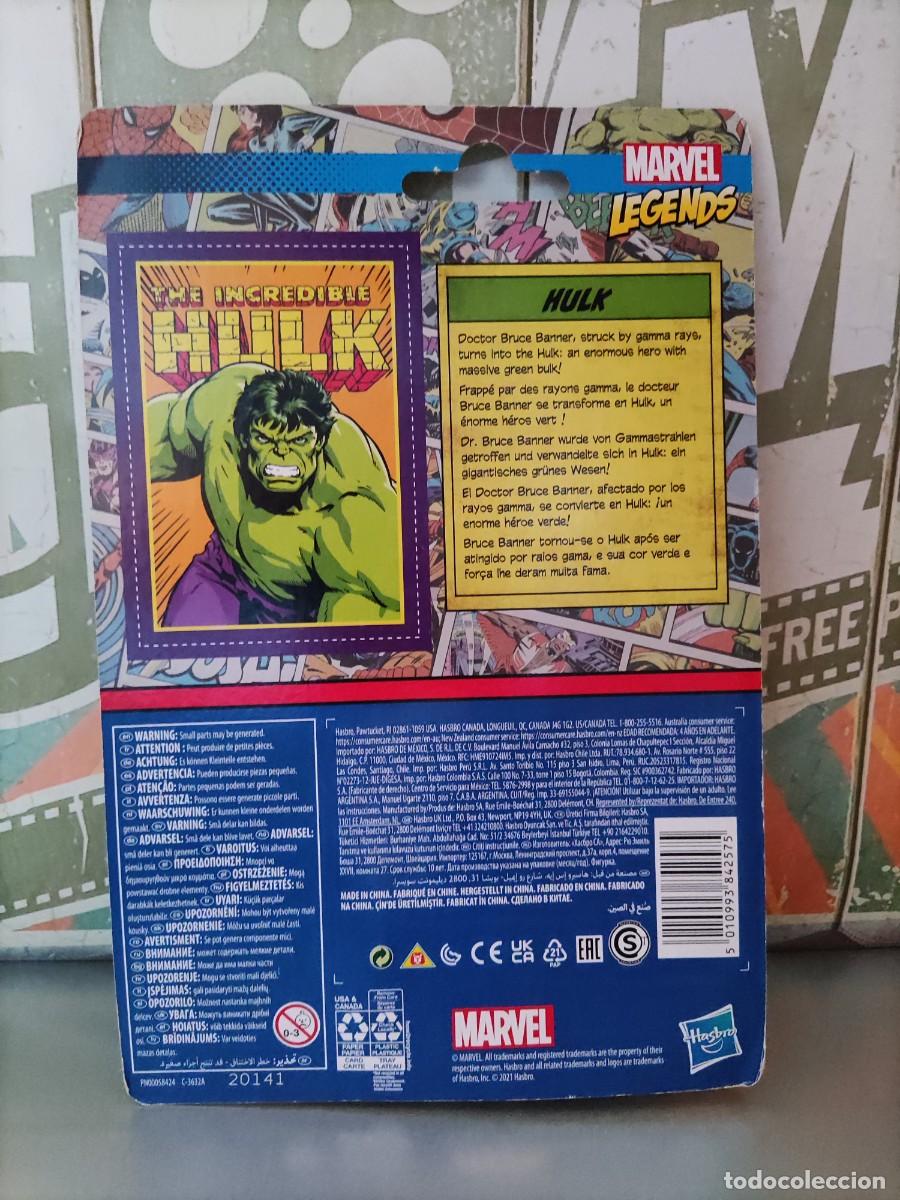 Figuras y mu&ntilde;ecos Marvel: Bl&iacute;ster The Incredible Hulk Marvel Legends / Kenner 2021 - Foto 2