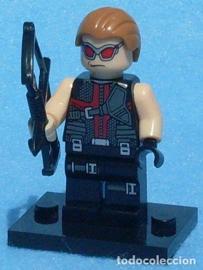 Figuras y mu&ntilde;ecos Marvel: Hawkeye (Avengers) (Marvel) Lego compat&iacute;vel minifiguras - Foto 1