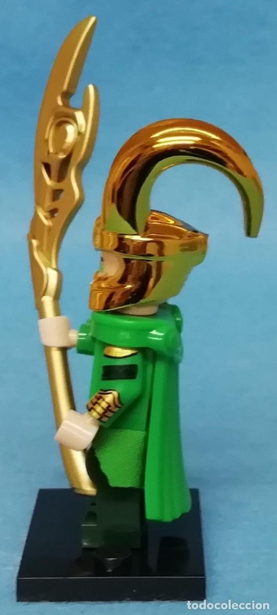 Figuras y mu&ntilde;ecos Marvel: Loki (Marvel) Lego compat&iacute;vel minifiguras - Foto 3