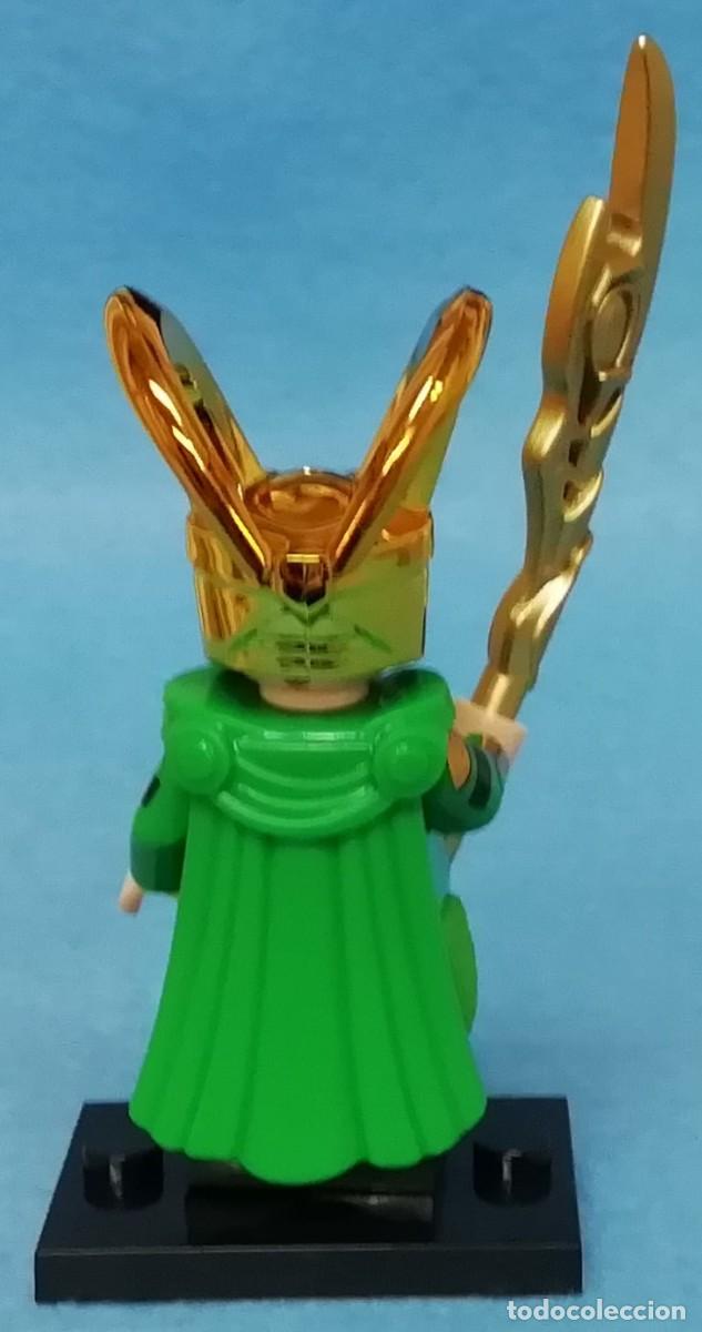 Figuras y mu&ntilde;ecos Marvel: Loki (Marvel) Lego compat&iacute;vel minifiguras - Foto 4