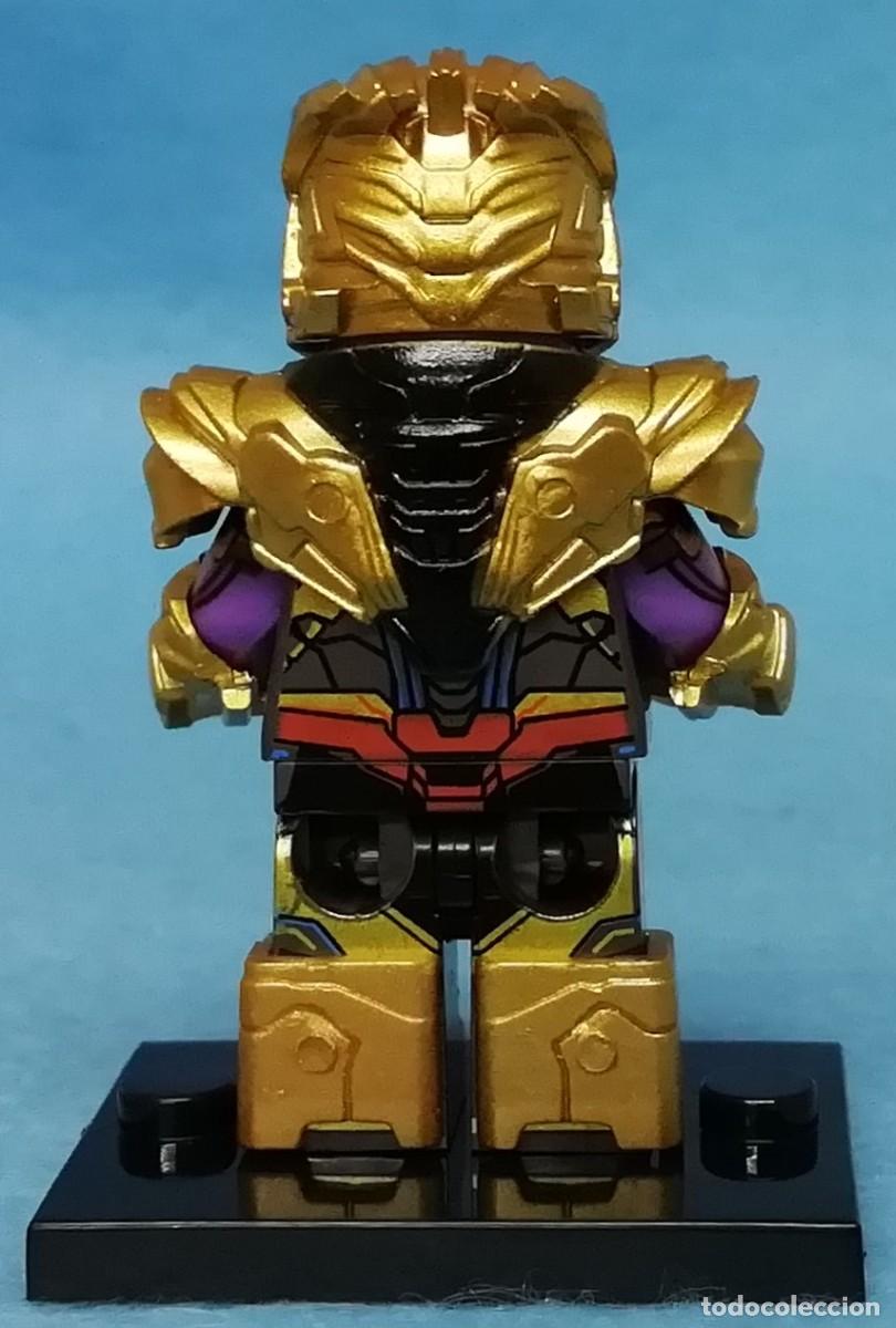 Figuras y mu&ntilde;ecos Marvel: Thanos (Marvel) Lego compat&iacute;vel minifiguras - Foto 4